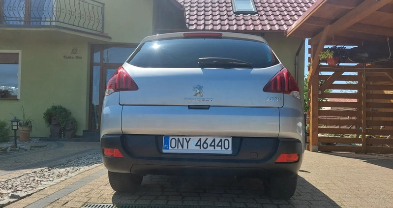 Peugeot 3008 cena 32000 przebieg: 217000, rok produkcji 2014 z Nysa małe 596